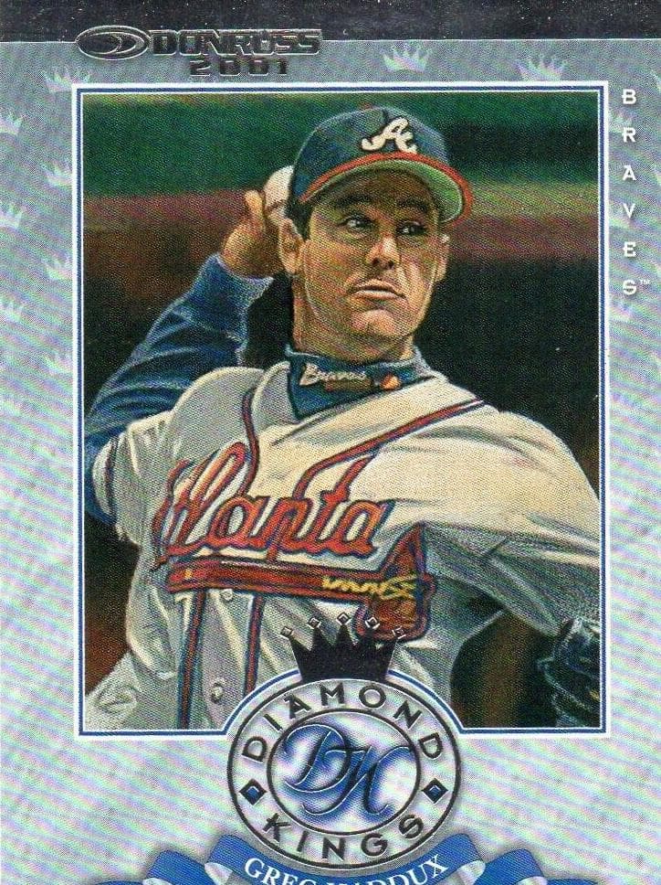 Greg Maddux 2001 panini Donruss