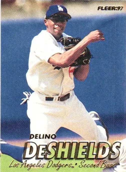Delino DeShields 1997 fleer Fleer