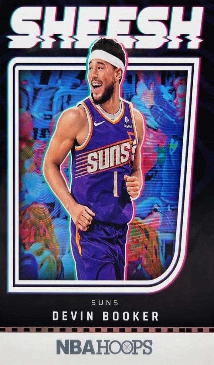 Devin Booker trading card