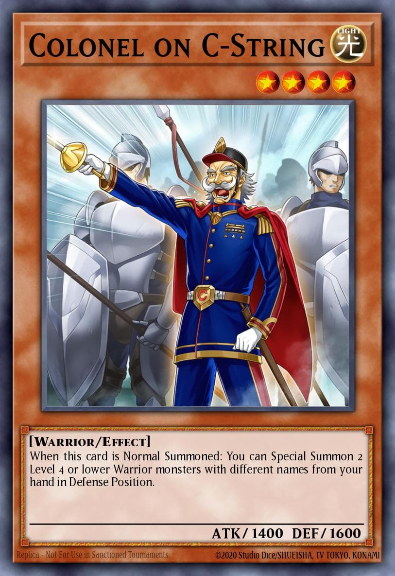 Colonel on C-String 2022 Yu-Gi-Oh!