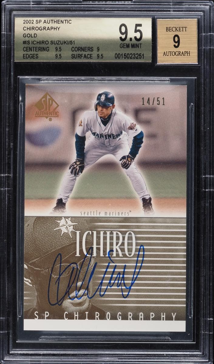 Ichiro Suzuki 2002 unknown SP Authentic