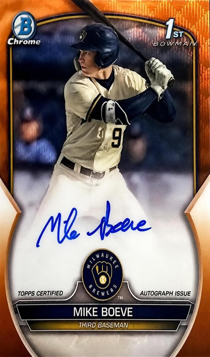 Mike Boeve 2023 bowman Bowman Draft