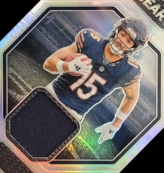 Rome Odunze 2024 panini Prizm Rookie Gear