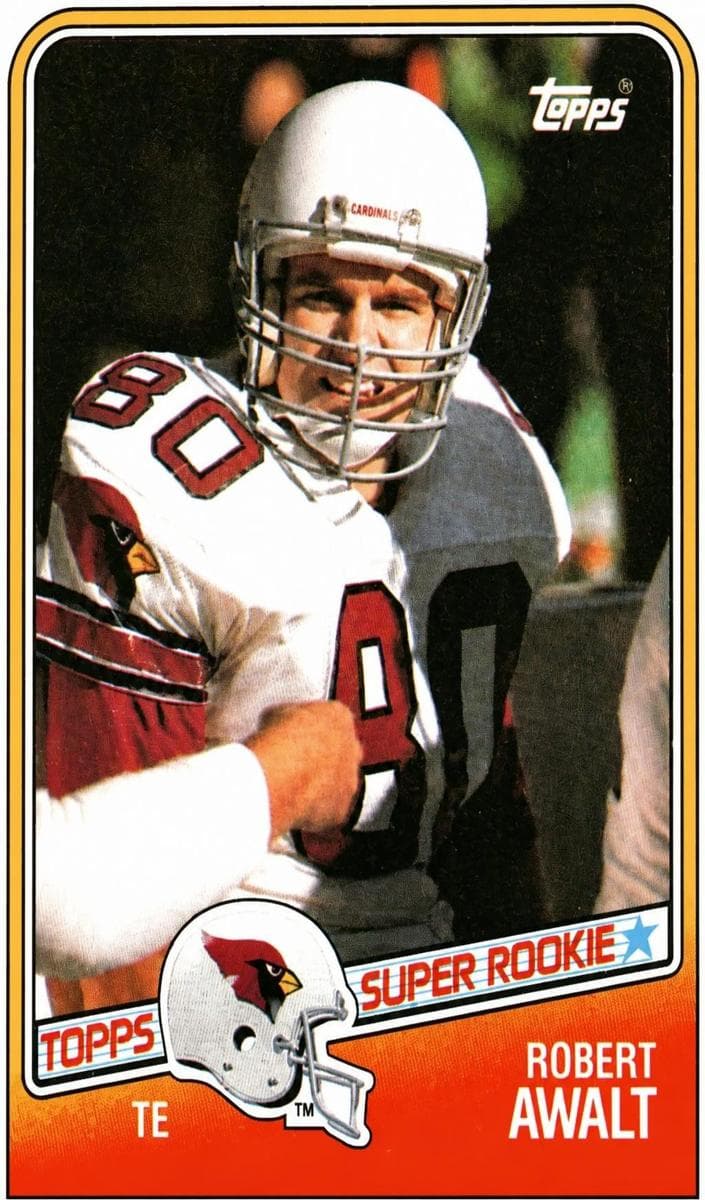 Robert Awalt trading card