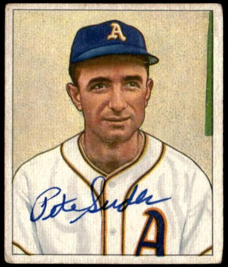 Pete Suder 1950 bowman