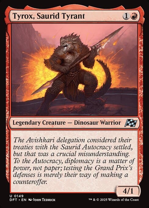 Tyrox, Saurid Tyrant #149