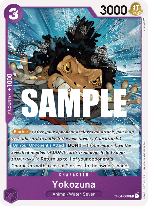 Yokozuna 2023 One Piece Japanese Kingdoms of Intrigue