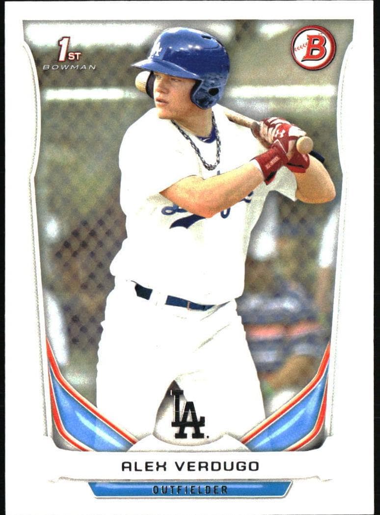Alex Verdugo 2014 bowman