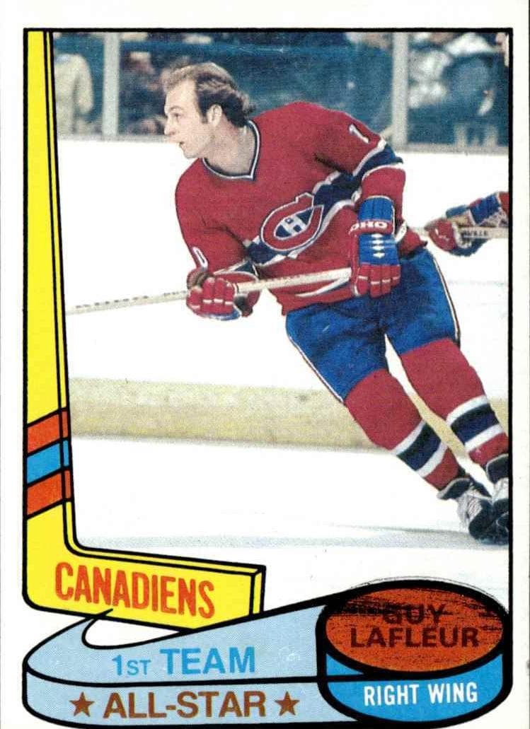 Guy Lafleur 1980 topps