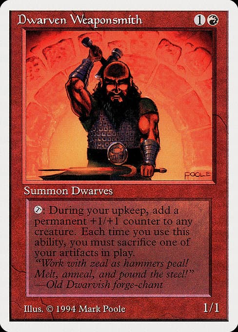 Dwarven Weaponsmith #145