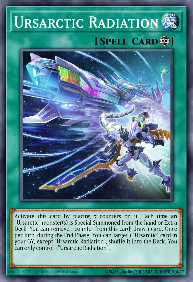 Ursarctic Radiation 2023 Yu-Gi-Oh! 25th Anniversary Tin: Dueling Heroes Mega Pack