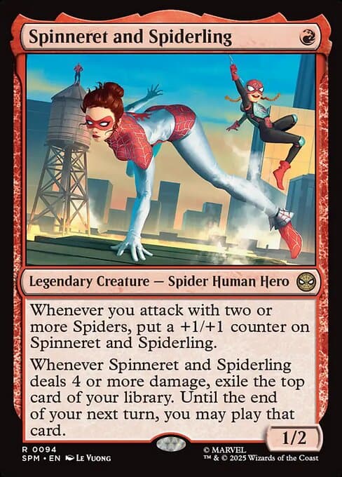 Spinneret and Spiderling #264