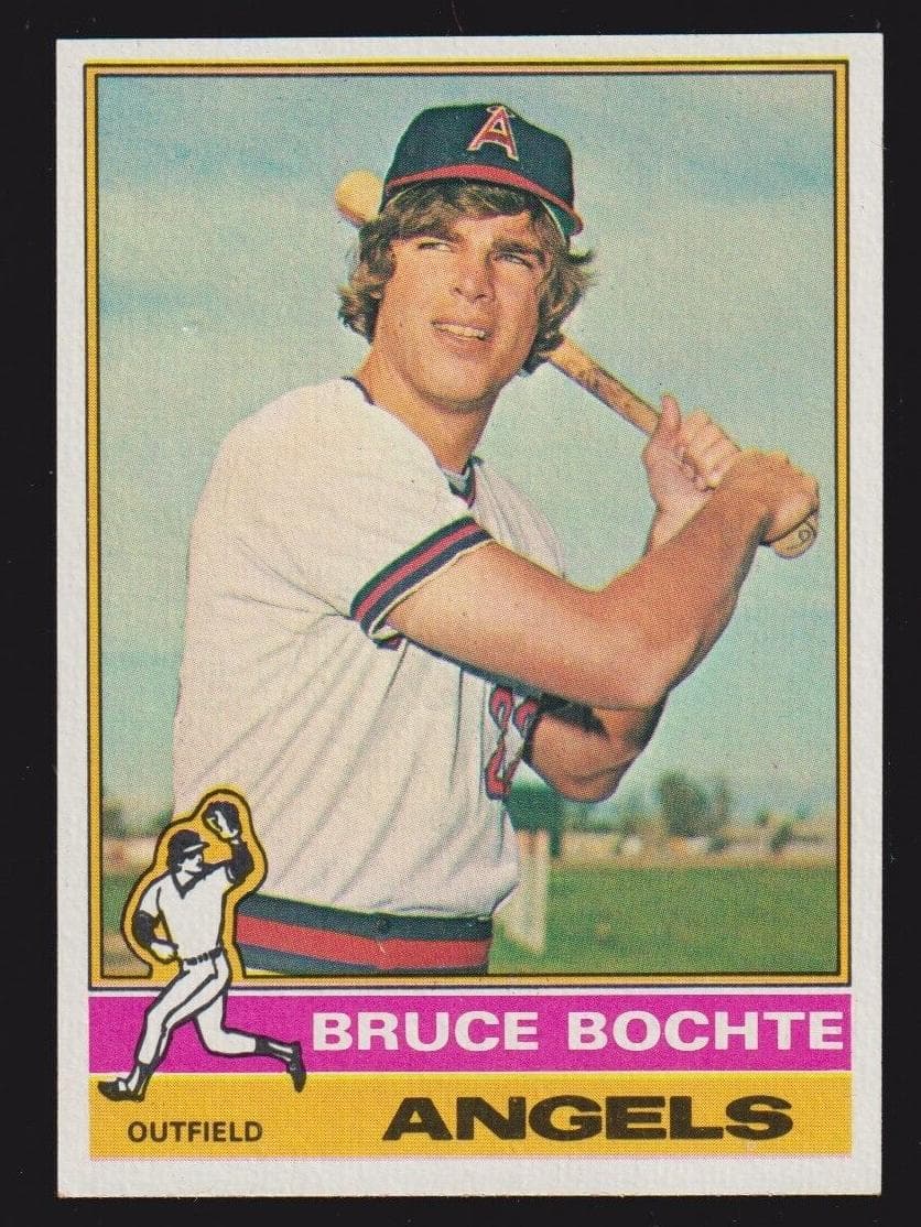 Bruce Bochte 1976 topps Topps