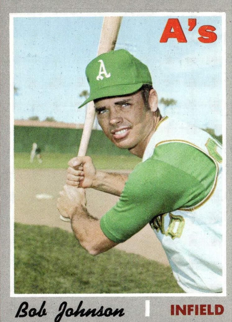 Bob Johnson 1970 topps Topps