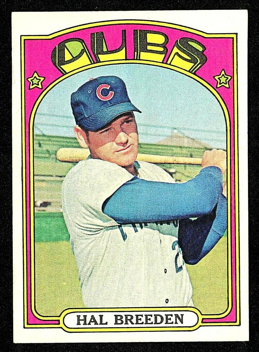 Hal Breeden 1972 topps Topps
