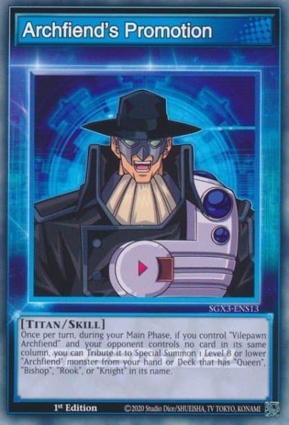 Archfiend's Promotion 2023 Yu-Gi-Oh! Speed Duel GX: Duelists of Shadows