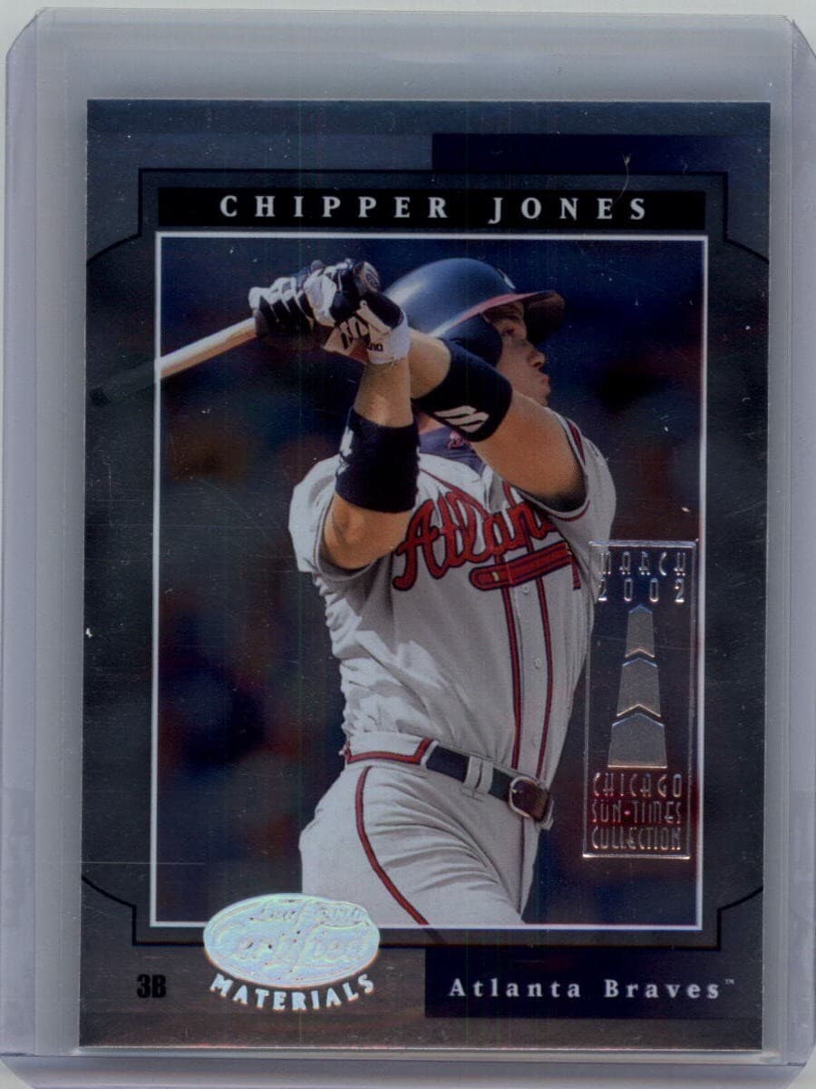 Chipper Jones 2001 leaf