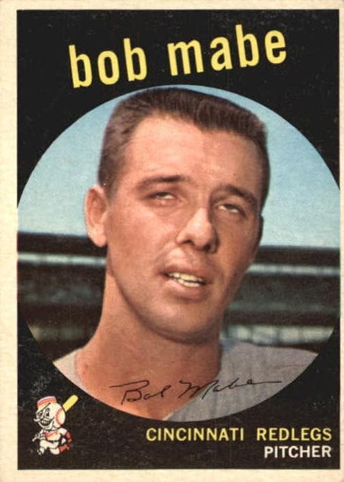 Bob Mabe 1959 topps Topps