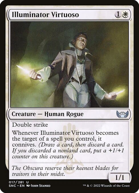 Illuminator Virtuoso 2022 Magic: The Gathering Streets of New Capenna Foil