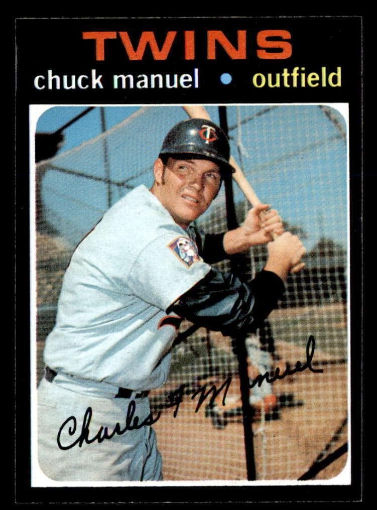 Chuck Manuel 1971 topps Topps