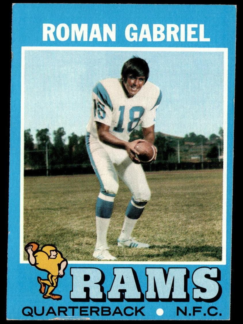 Roman Gabriel 1971 topps