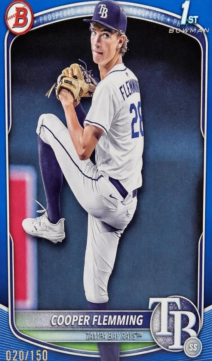 Cooper Flemming trading card