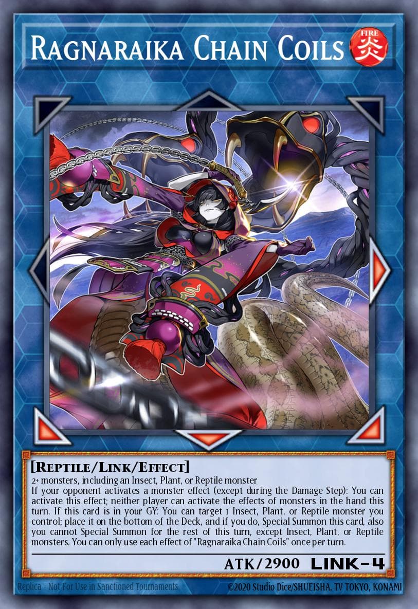 Ragnaraika Chain Coils 2025 Yu-Gi-Oh! 2025 Mega Pack Tin
