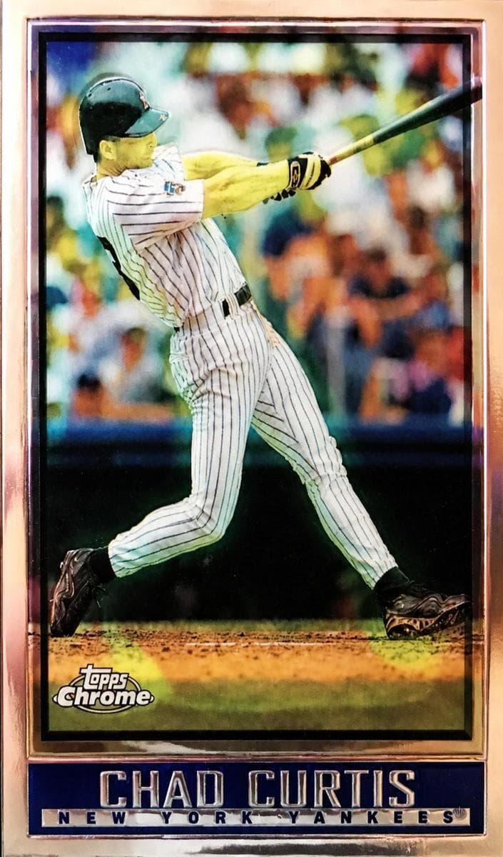 Chad Curtis 1998 topps Topps Chrome
