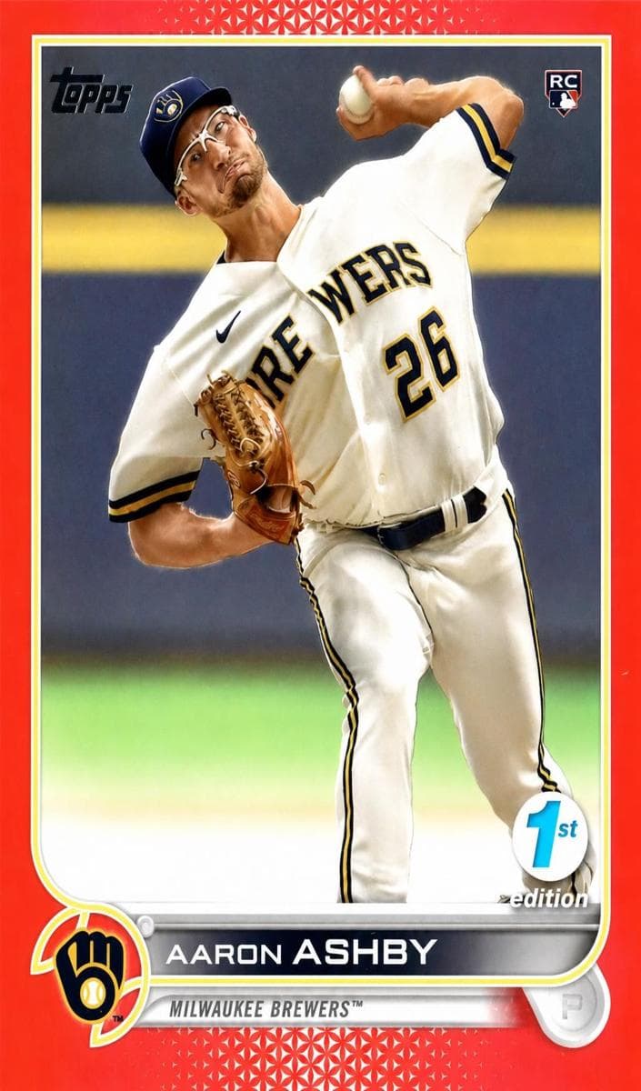 Aaron Ashby trading card