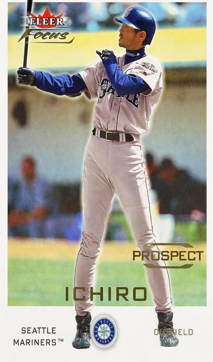 Ichiro 2001 fleer