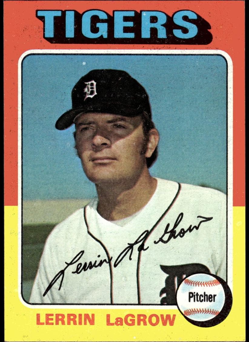 Lerrin LaGrow 1975 topps Topps