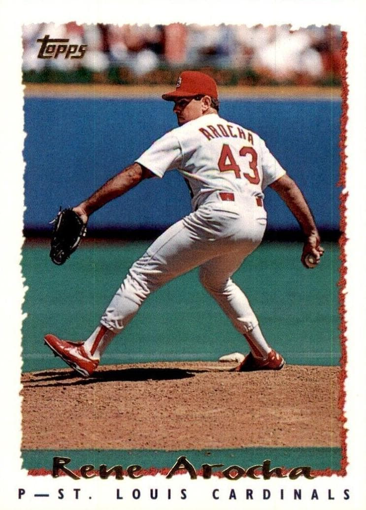 Rene Arocha 1995 topps Topps