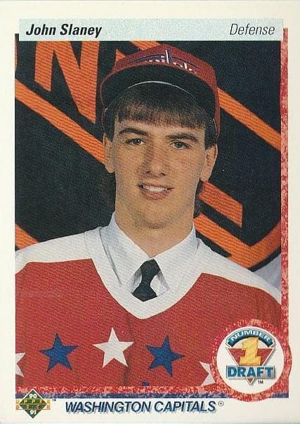 John Slaney 1990 upper-deck Upper Deck