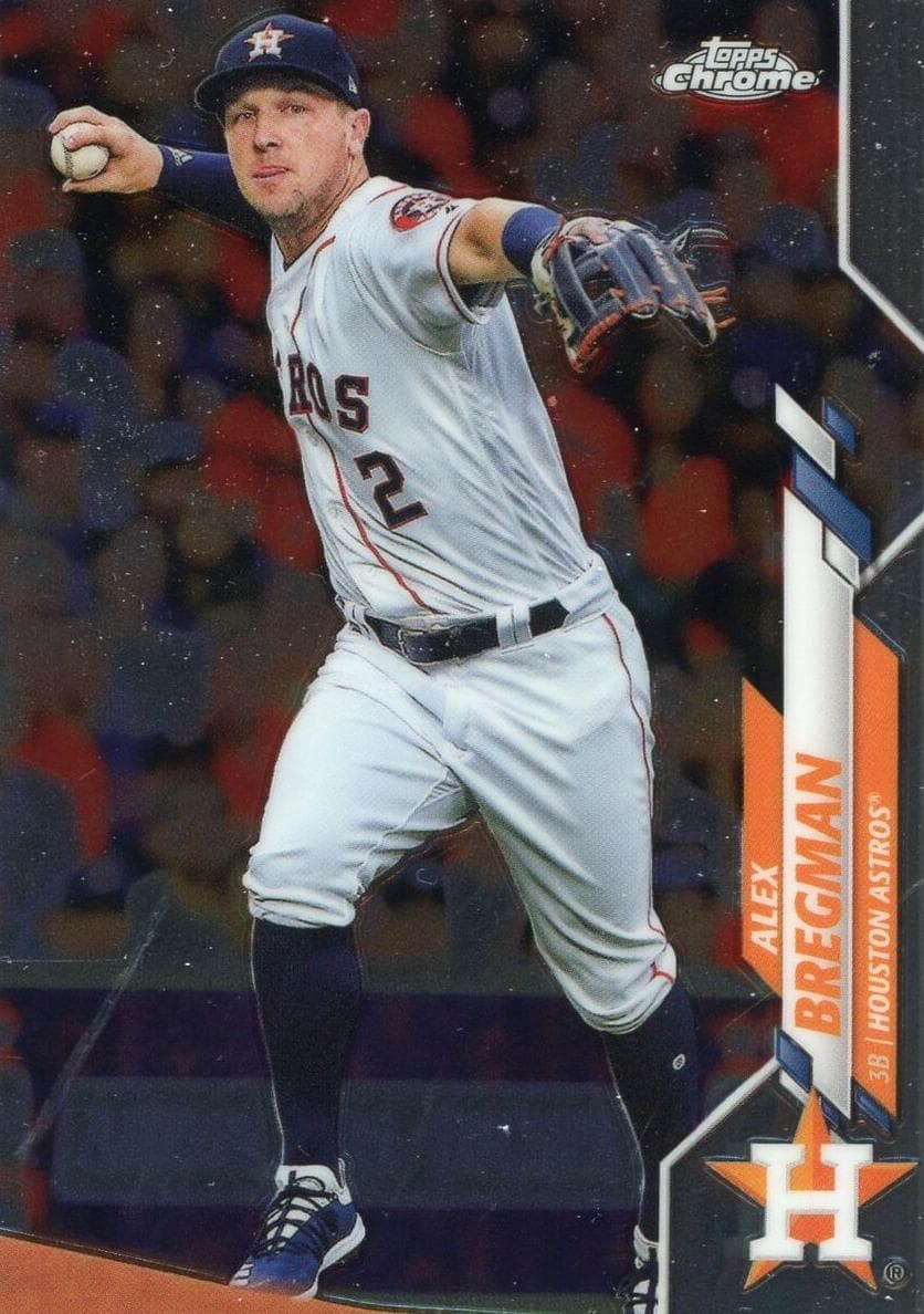 Alex Bregman 2020 topps Topps Chrome