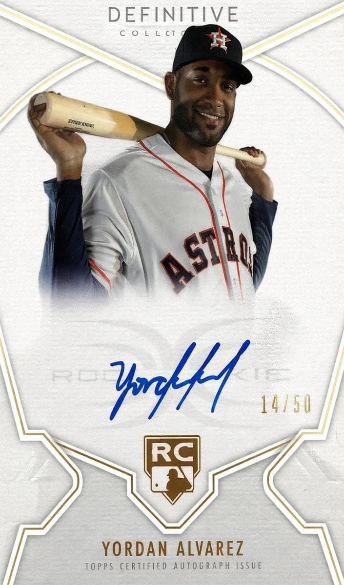 Yordan Alvarez 2020 topps