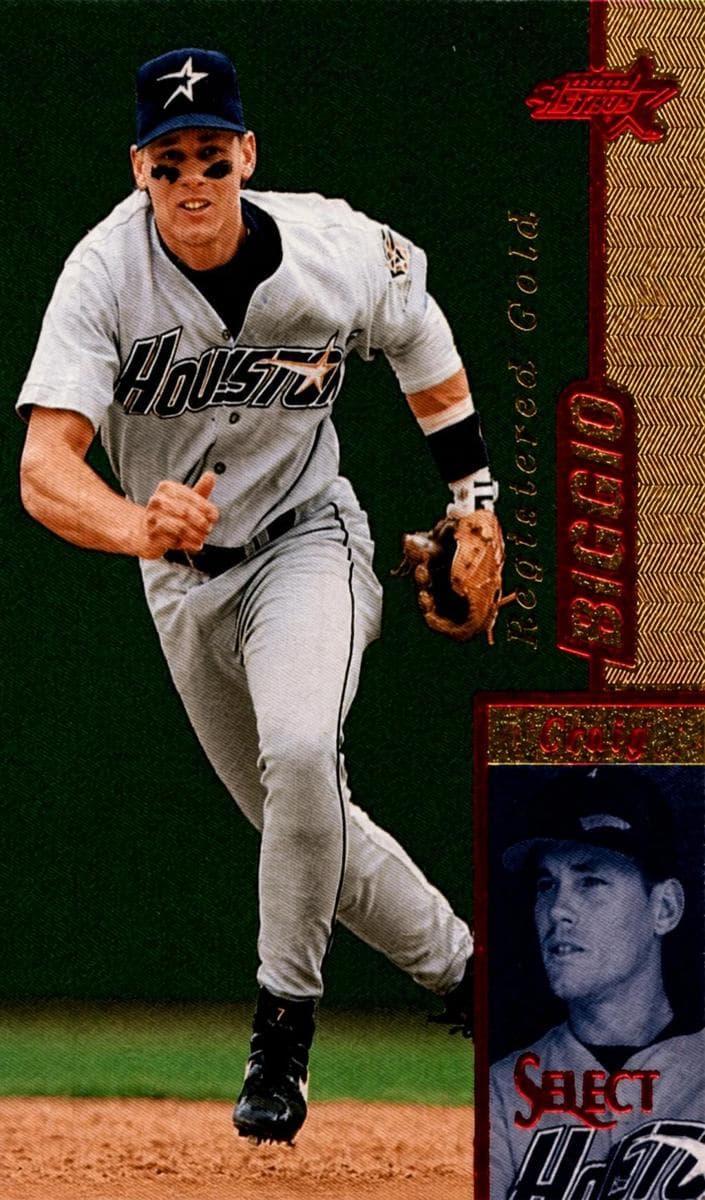 Craig Biggio 1997 panini Select