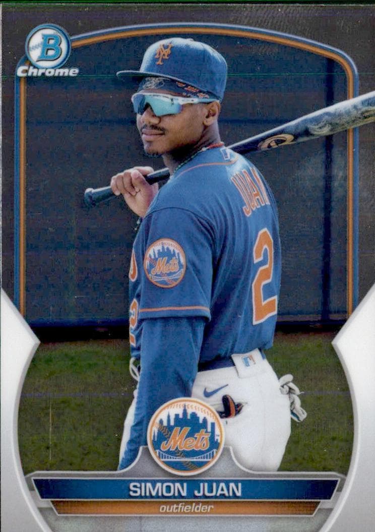 Simon Juan trading card