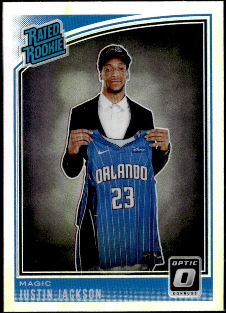Justin Jackson trading card