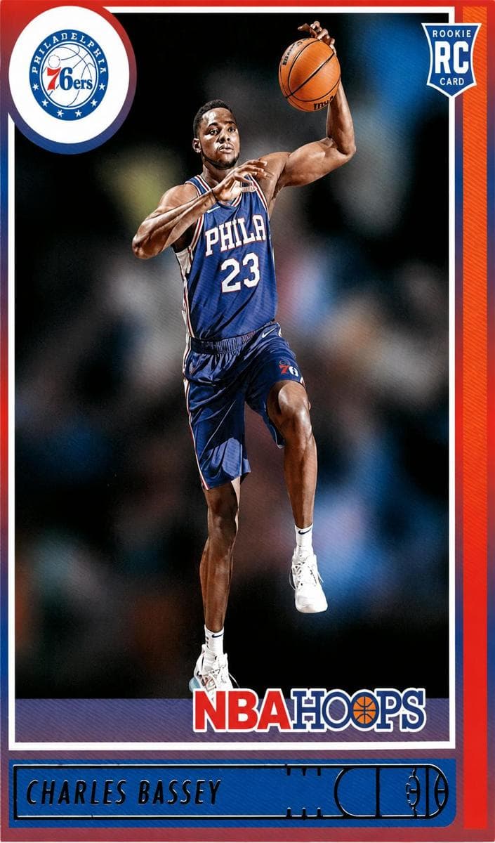 Charles Bassey 2021 panini Hoops Winter