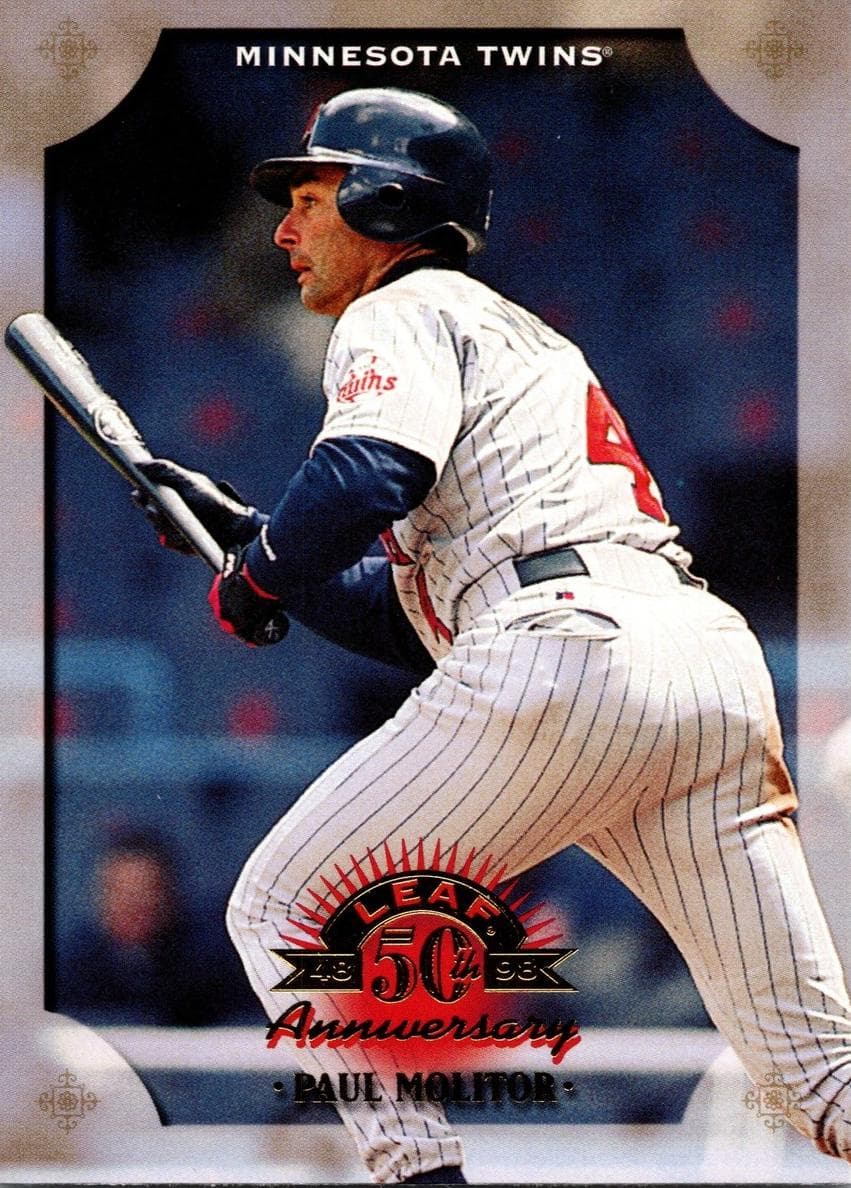 Paul Molitor 1998 leaf Leaf