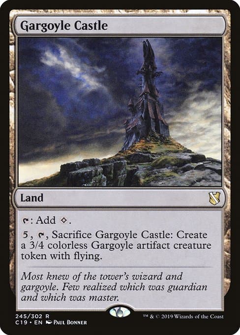 Gargoyle Castle 2019 Magic: The Gathering Commander 2019