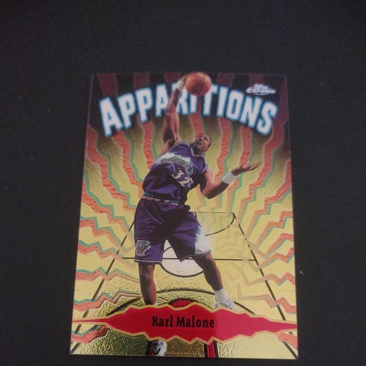 Karl Malone 1998 topps Topps Chrome