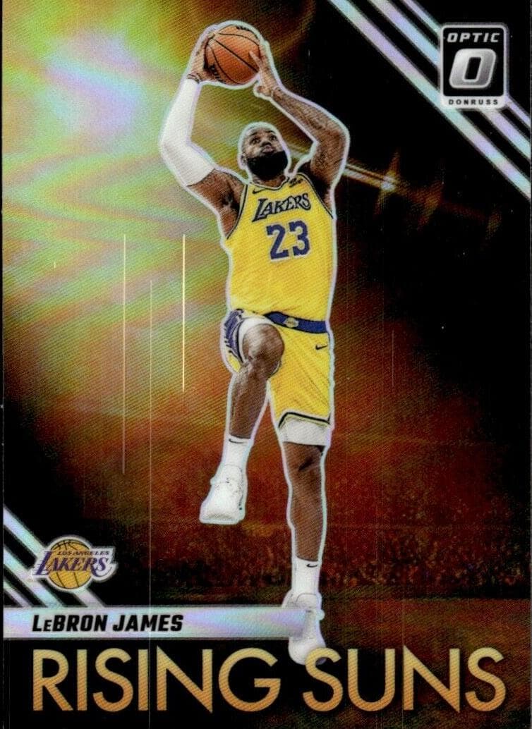 LeBron James 2023 panini Donruss Optic