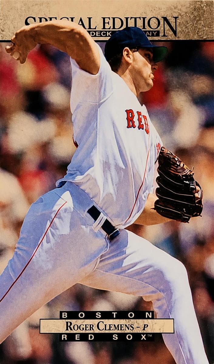 Roger Clemens 1995 upper-deck