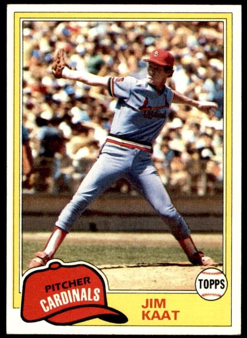 Jim Kaat 1981 topps Topps