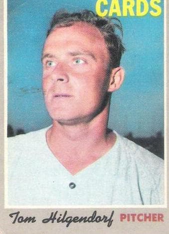 Tom Hilgendorf 1970 topps