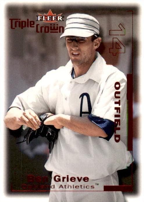 Ben Grieve 2001 fleer Fleer Triple Crown