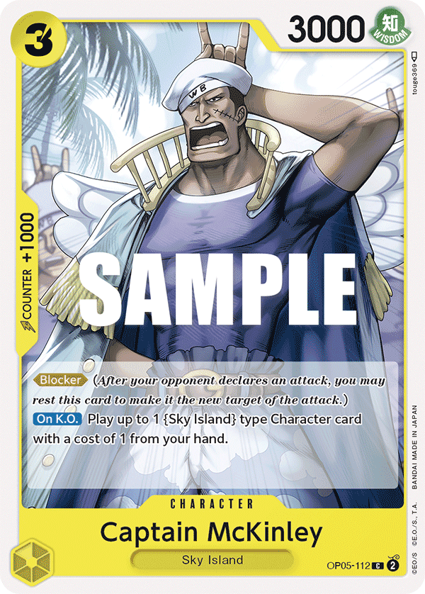 Captain McKinley 2023 One Piece Japanese Awakening of the New Era