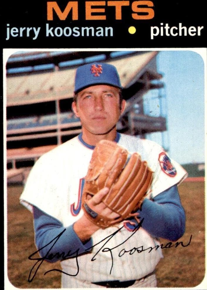 Jerry Koosman 1971 topps Topps