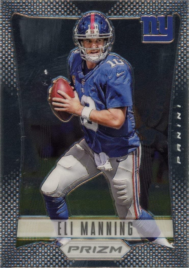 Eli Manning Football 2012 Panini Prizm 2012 Panini Prizm